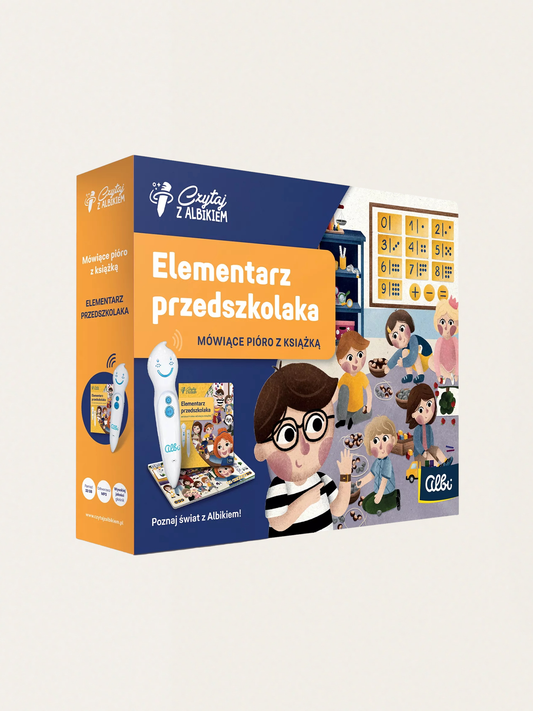 Zestaw Czytaj z Albikiem - Elementarz Przedszkolaka