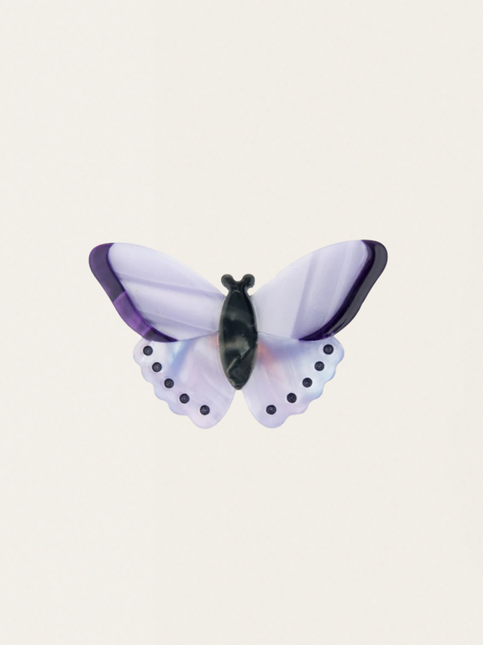 Spinka do włosów Purple Butterfly