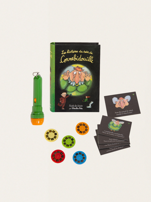 Latarka / projektor - Opowieści z książki