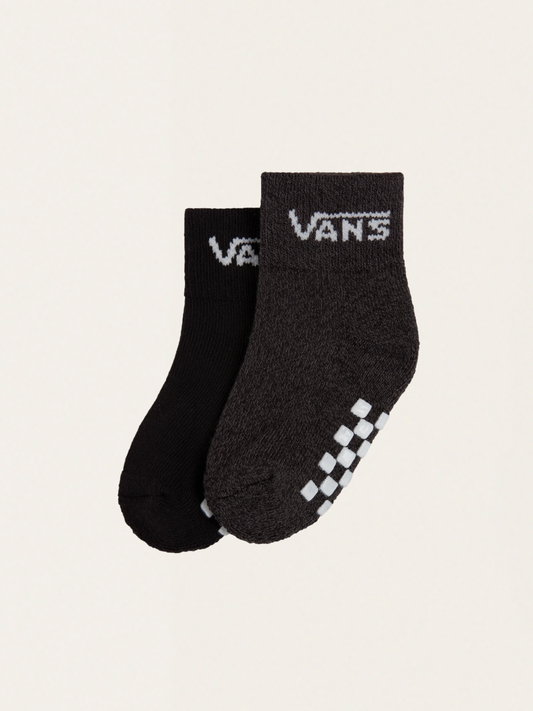 Skarpetki niemowlęce Classic Crew Checkerboard Black