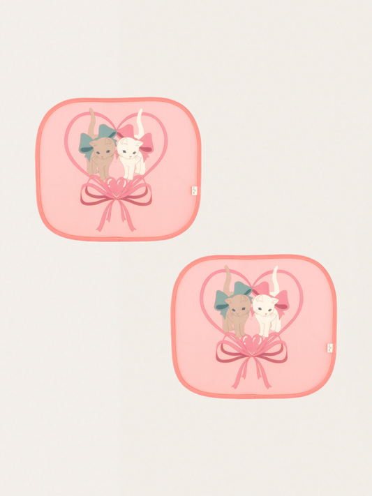 Samochodowe osłonki przeciwsłoneczne 2 szt.