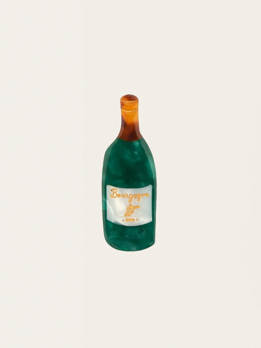 Spinka do włosów Bottle of wine
