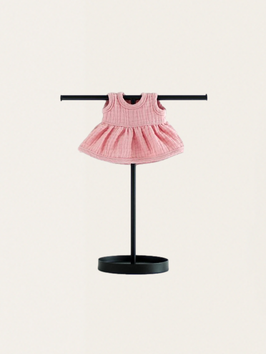 Sukienka muślinowa dla lalki Miniland 21 cm