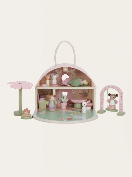 Leśny domek z figurkami Fairy Garden