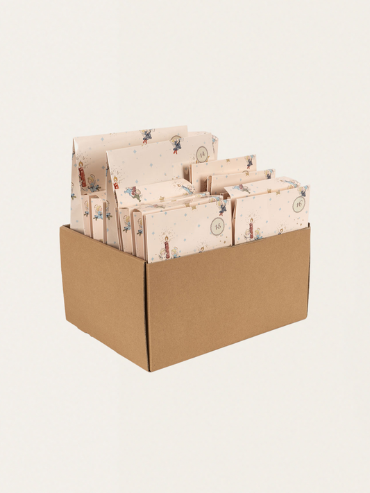 Kalendarz adwentowy z 24 upominkami BEIGE