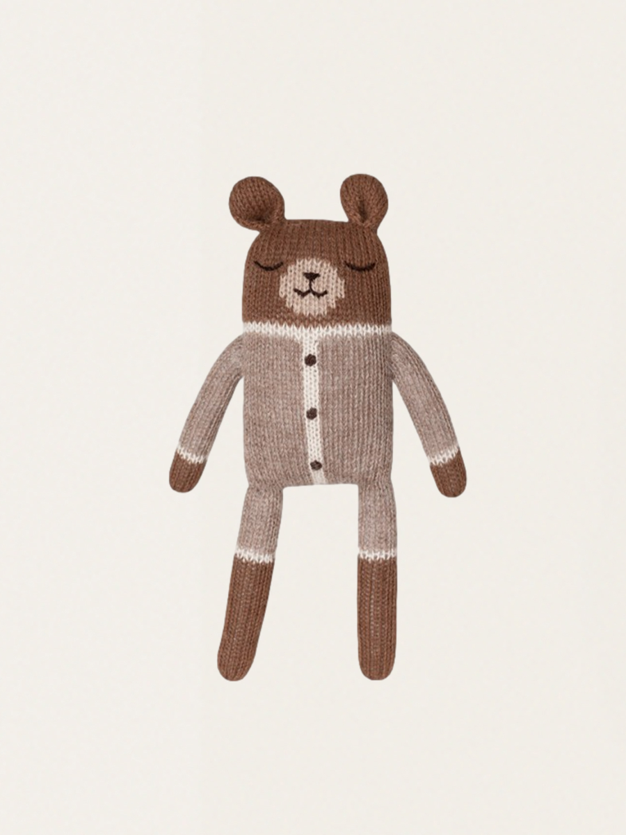 Ekologiczna przytulanka z alpaki Teddy Oat romper