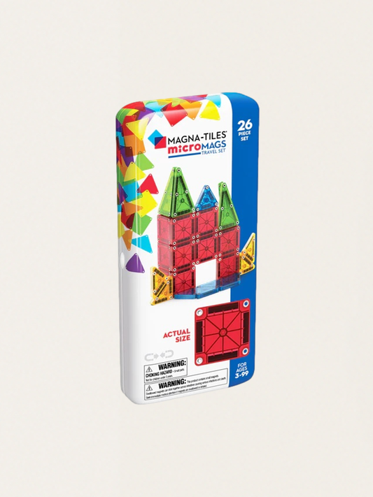 Klocki magnetyczne Travel microMAGS 26 elementów