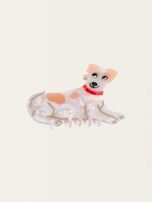 Jack Russell Haarspange