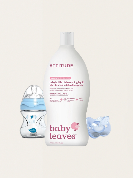 Bezzapachowy płyn do mycia butelek oraz akcesoriów dziecięcych Baby Leaves™ 700 ml