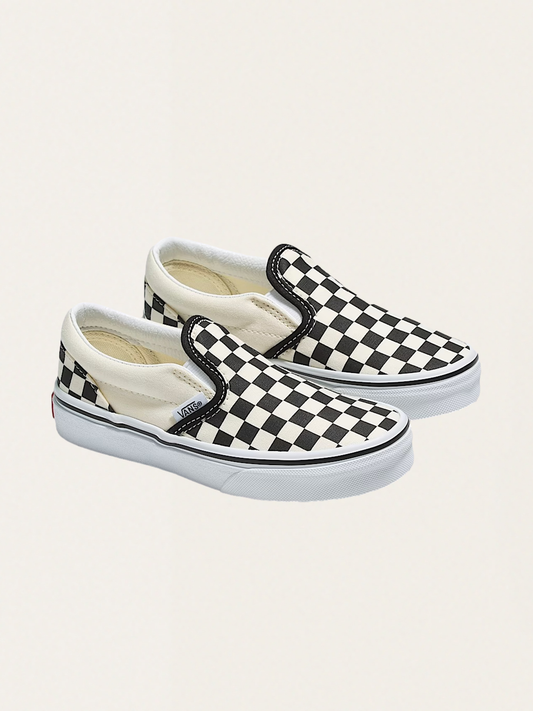 Tenisówki wsuwane Slip-On Checkboarder Black&White