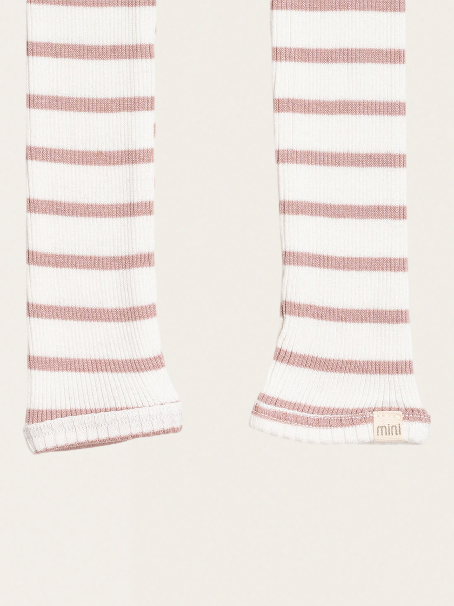 Jedwabne legginsy Dusty Stripes