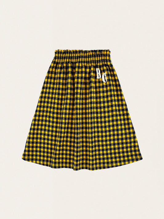 Bawełniana spódnica Kids BC Vichy