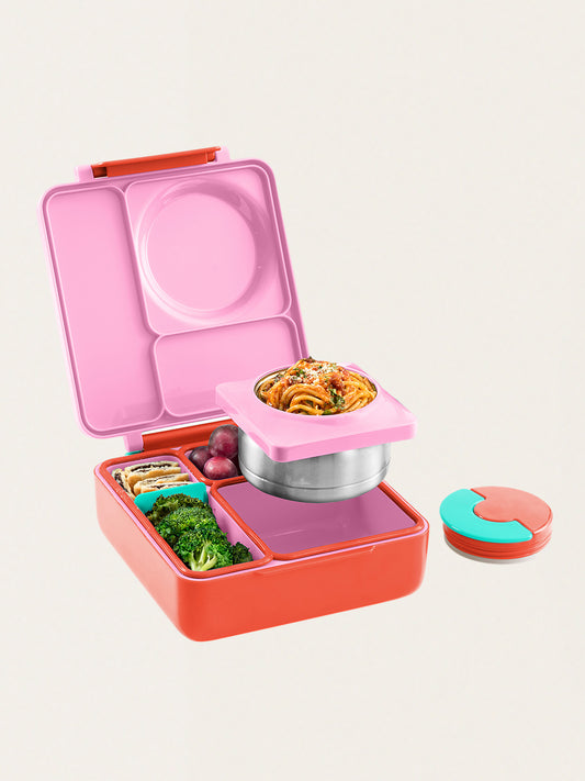 Lunchbox z przegródkami i termosem OmieBox