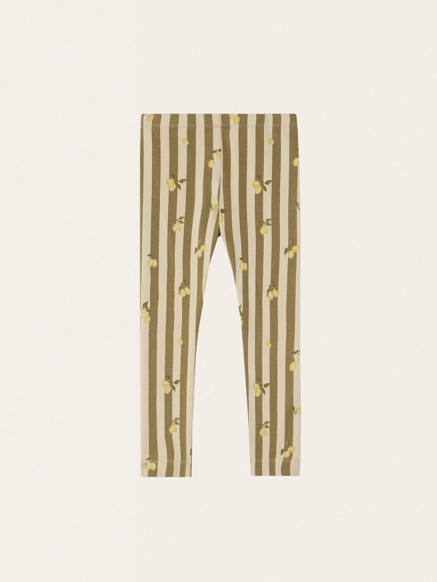 Legginsy Baby Stripe Prune