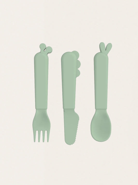 Lekkie sztućce z eko tworzywa Kiddish Friends