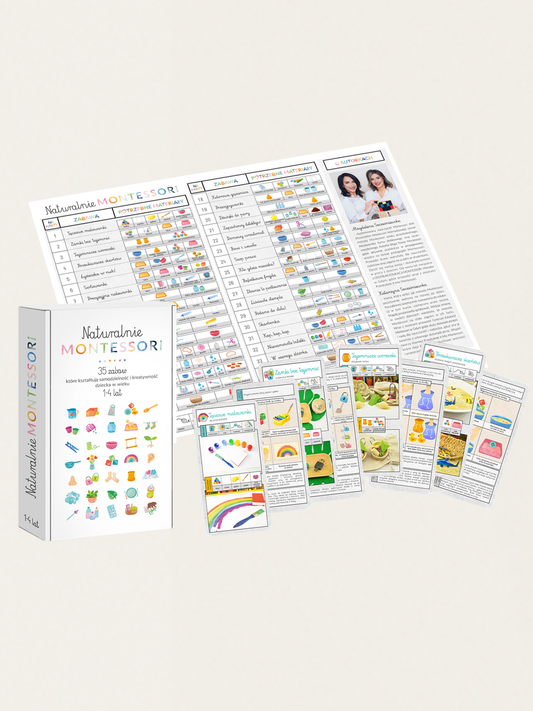 Naturalnie Montessori - karty aktywnościowe
