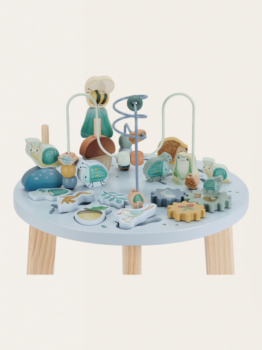 Drewniany stolik edukacyjny Forest Friends