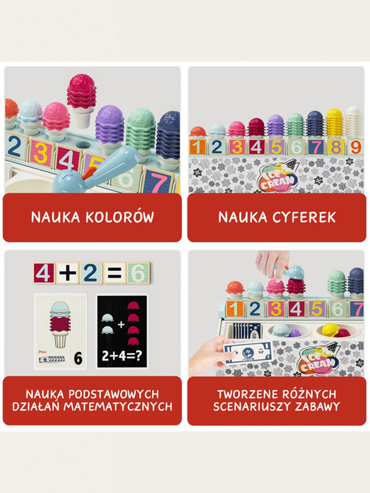 Zabawka matematyczna - Lodziarnia