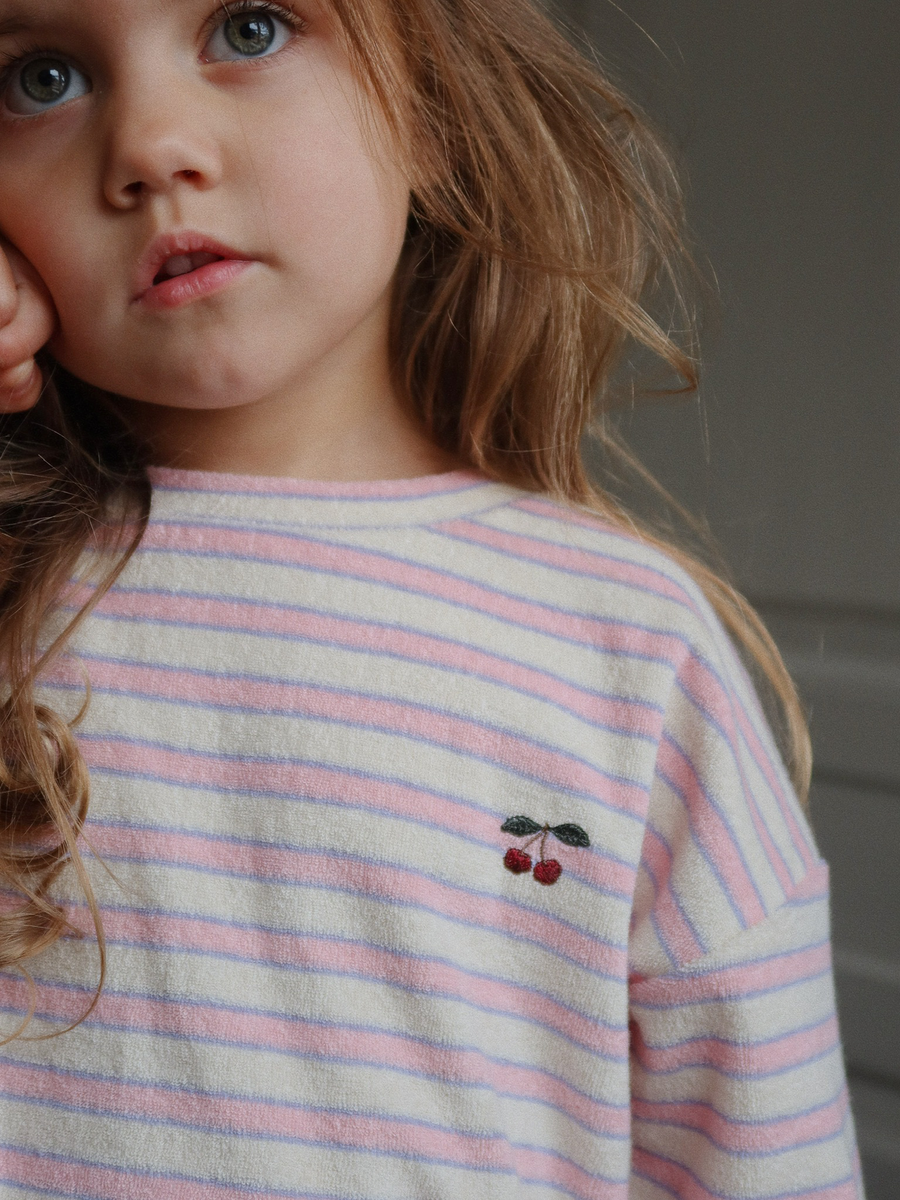 Bluza frotte Itty Lolly Stripe