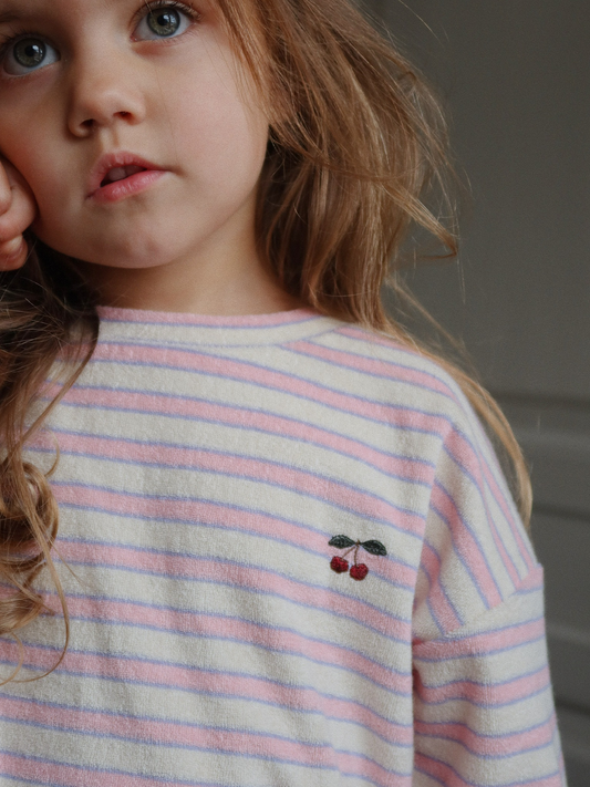 Bluza frotte Itty Lolly Stripe
