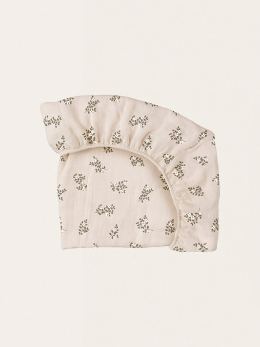 Muślinowe prześcieradło na gumce