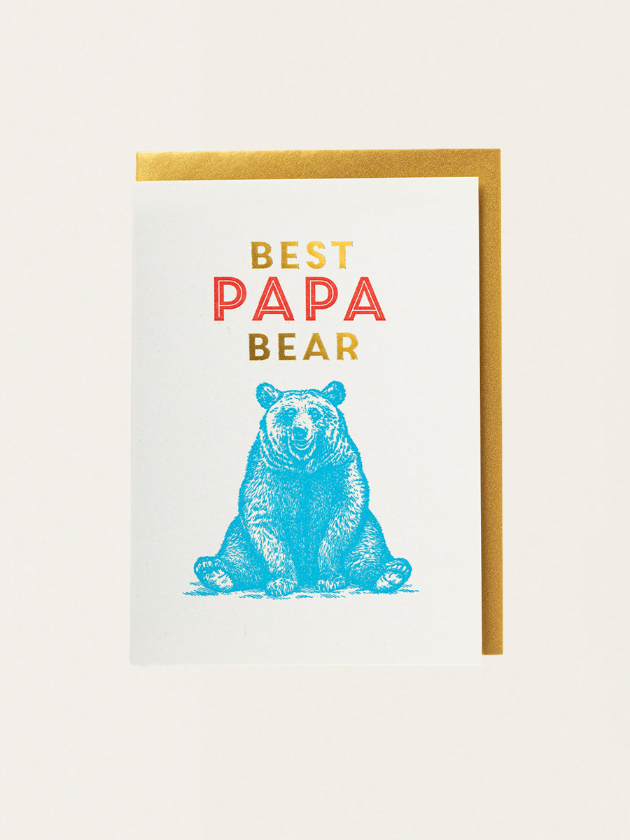 Kartka okolicznościowa z kopertą Papa Bear