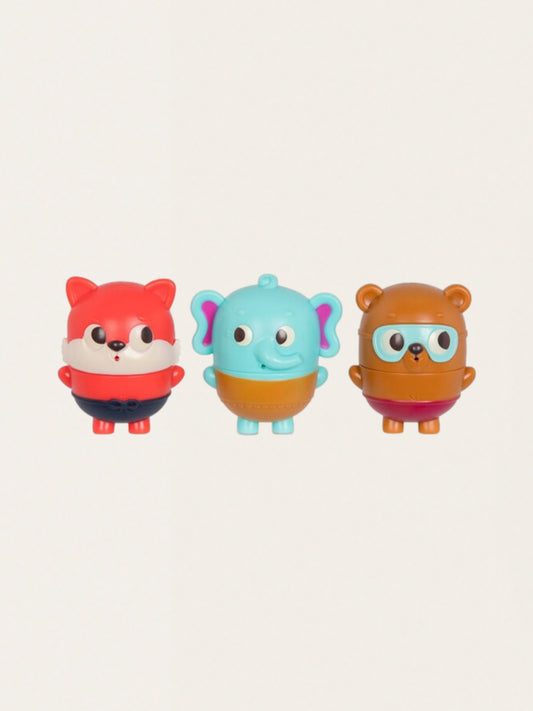 Zestaw zwierzątek - sikawek do kąpieli