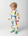Welurowe spodnie Baby - Multicolor Beacons