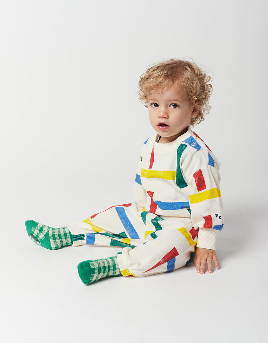 Welurowe spodnie Baby Multicolor Beacons