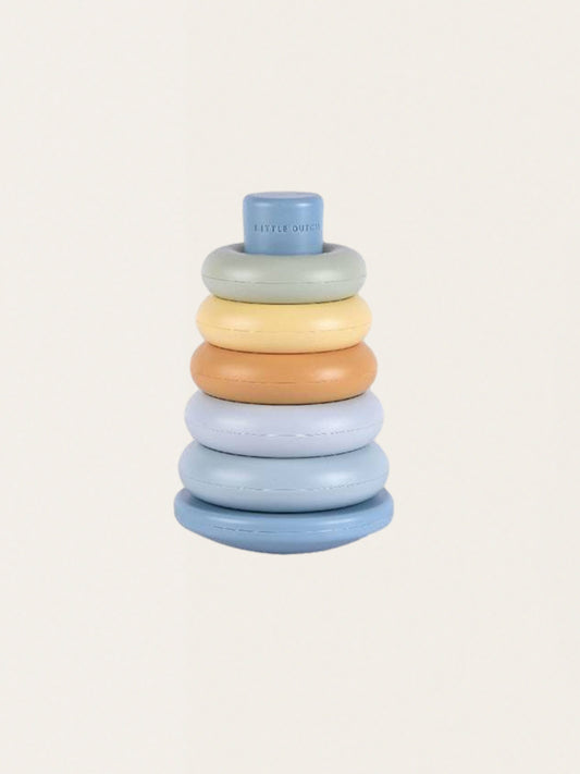 Kolorowa piramida z zaokrągloną podstawą