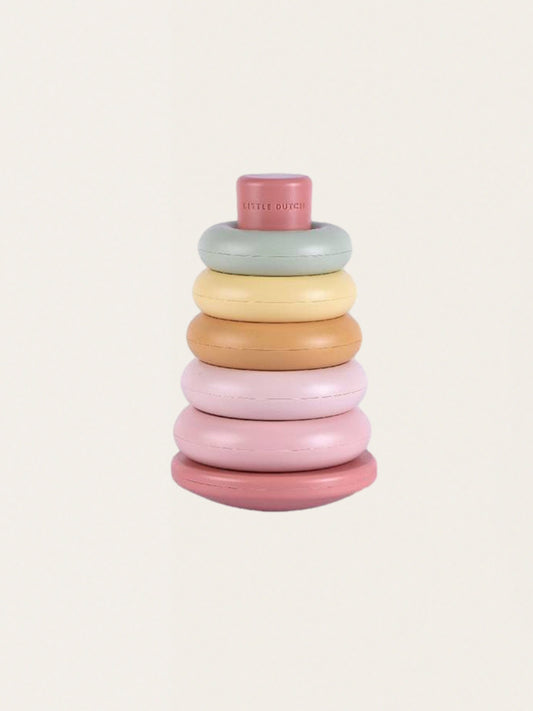 Kolorowa piramida z zaokrągloną podstawą