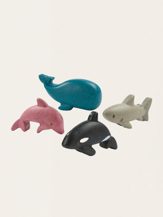 Zestaw zwierząt morskich