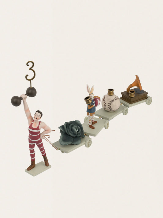 Dekoracyjny pociąg urodzinowy