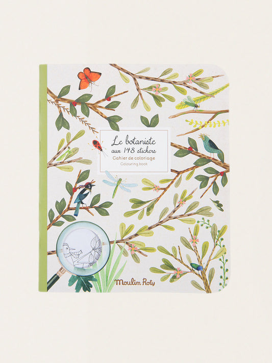 Kolorowanka z naklejkami Botanika