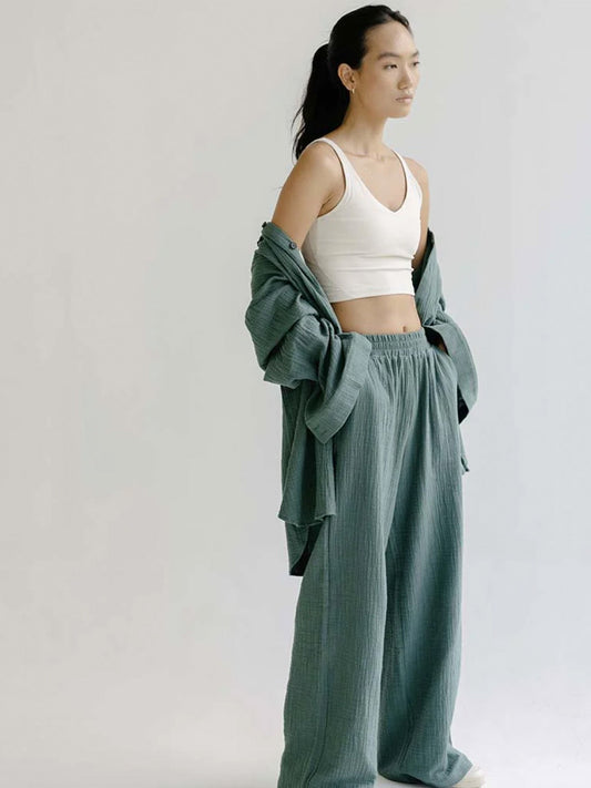 Koszula Fall Rest Mineral Green