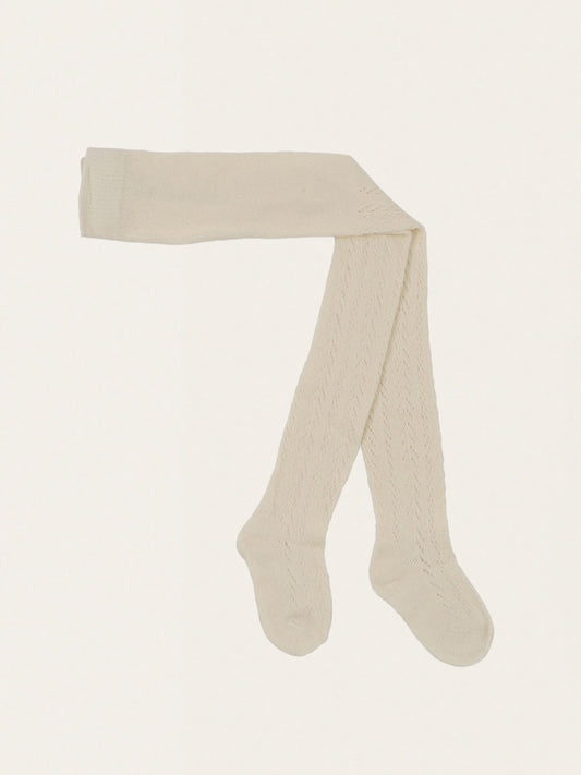 Bawełniane rajstopy Pointelle