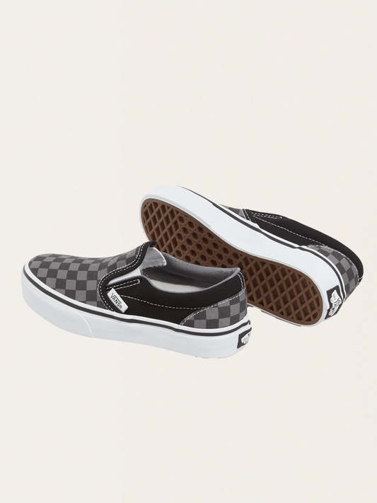 Tenisówki wsuwane Slip-On Checkboarder Black