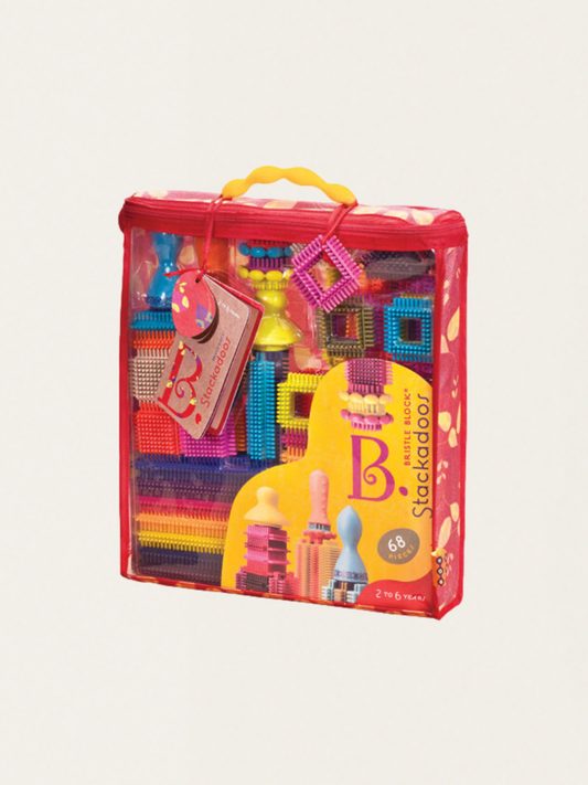 Klocki jeżyki w torbie