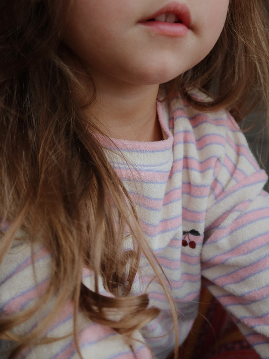Bluza frotte Itty Lolly Stripe
