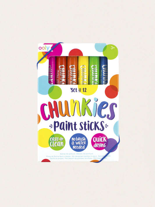 Farba w kredce Chunkies Paint Sticks 12 szt.