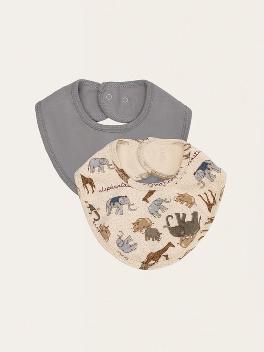 Bawełniane śliniaczki Basic 2 szt.