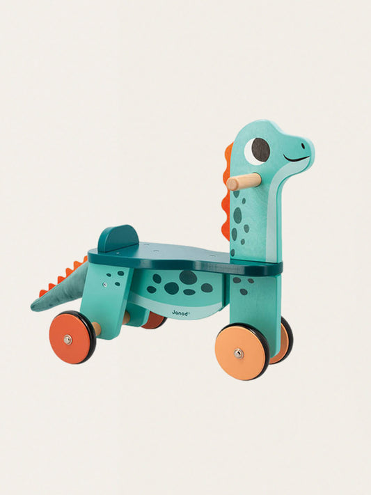 Drewniany jeździk Dinozaur