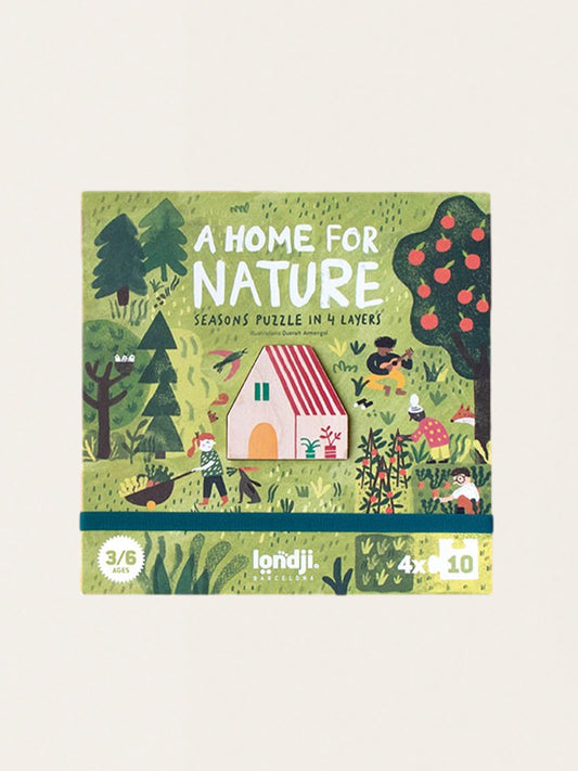 Puzzle / łamigłówka A Home for a Nature