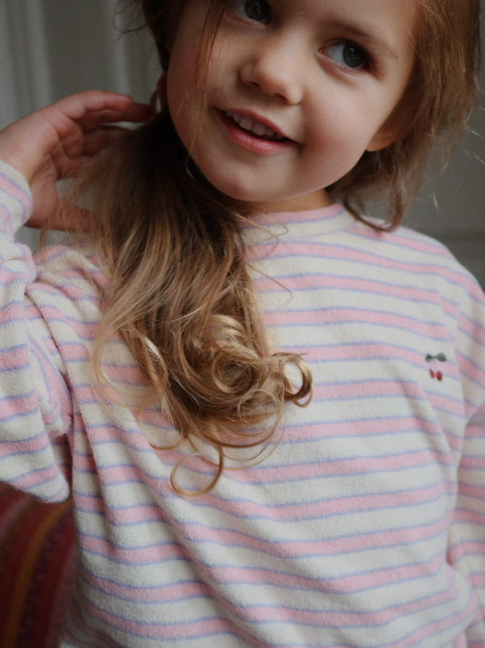 Bluza frotte Itty Lolly Stripe