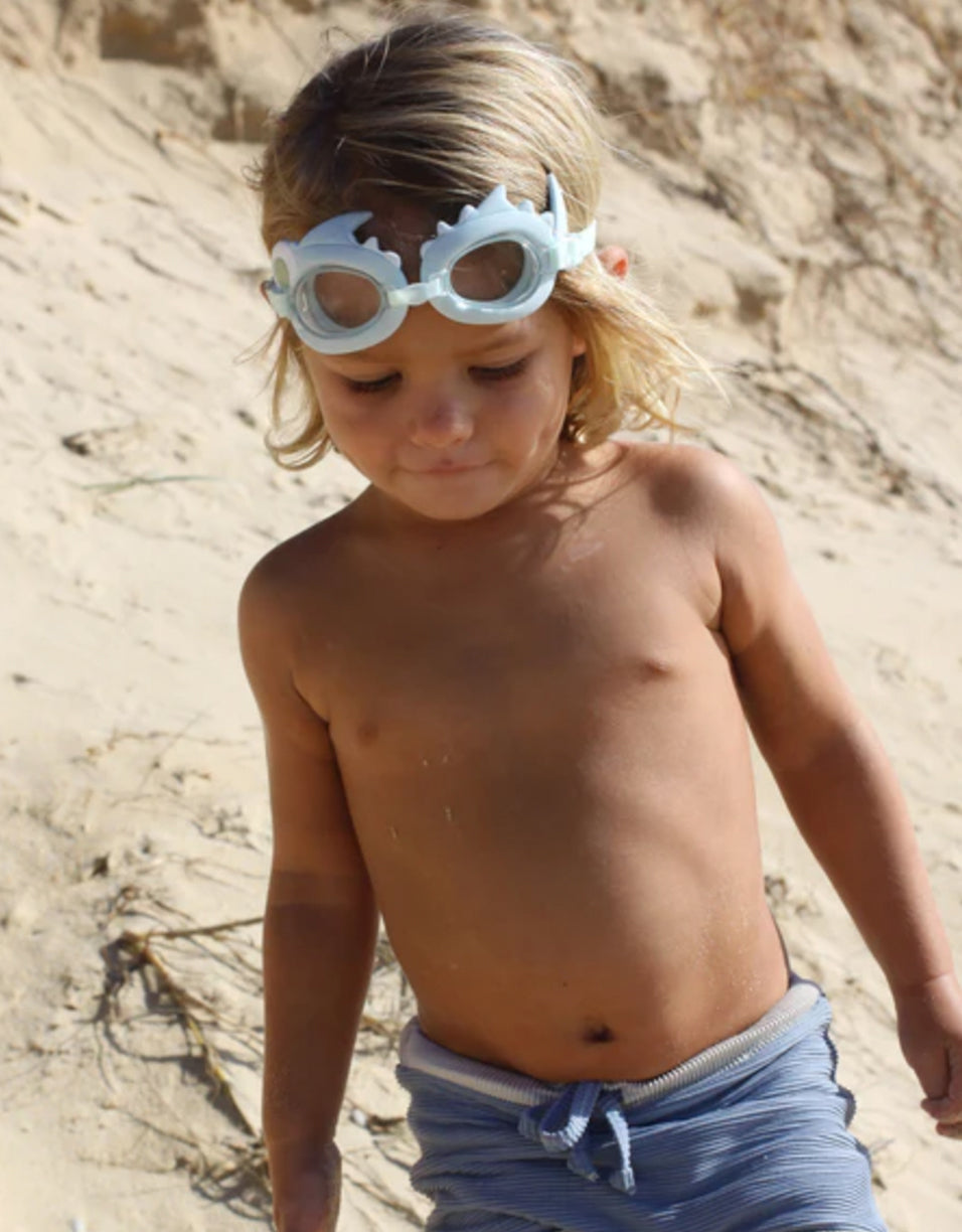 okulary do pływania dla dzieci - shark tribe