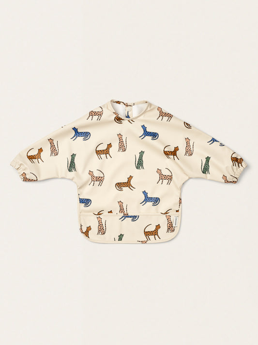 Wodoodporny śliniak z długim rękawem Merle