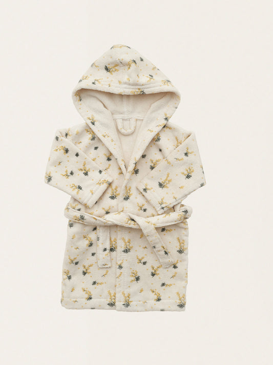 Miękki szlafrok kąpielowy z certyfikowanej bawełny