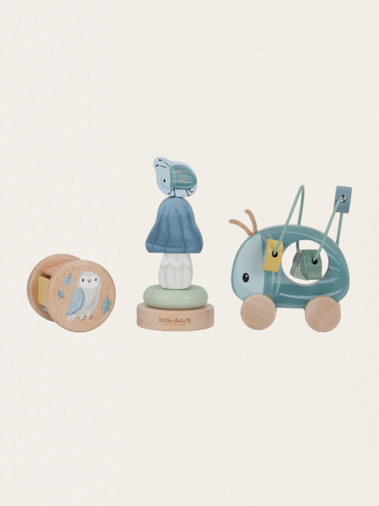 Drewniany zestaw prezentowy Forest Friends