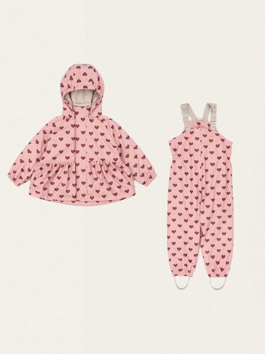 Ocieplany zestaw przeciwdeszczowy Palme Girl