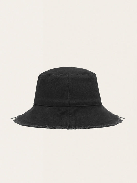 Bawełniany kapelusz z szerokim rondem